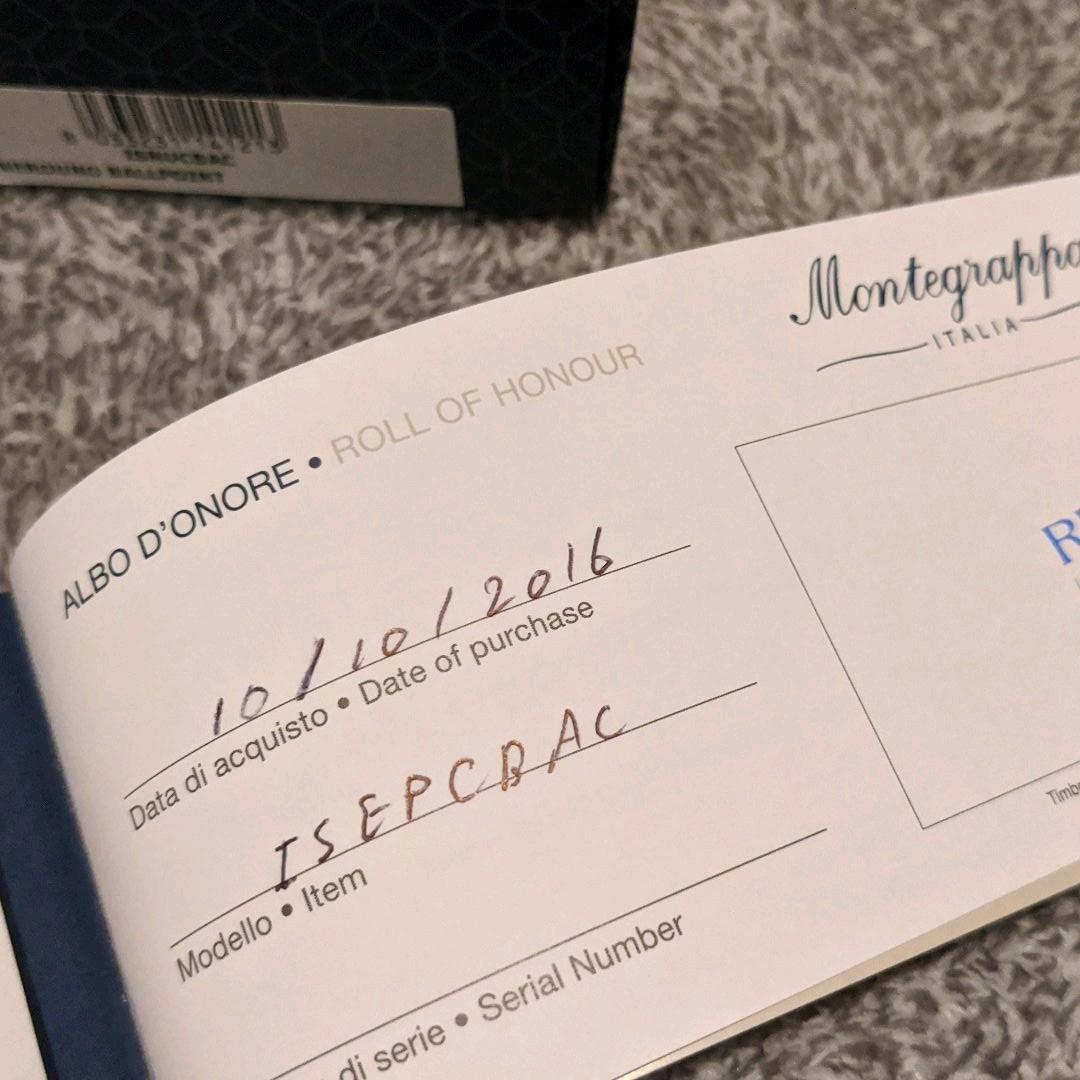 爆買い人気 Montegrappa NEROUNO ボールペン X1n8y-m76326459177 ネロウーノ 再入荷即納