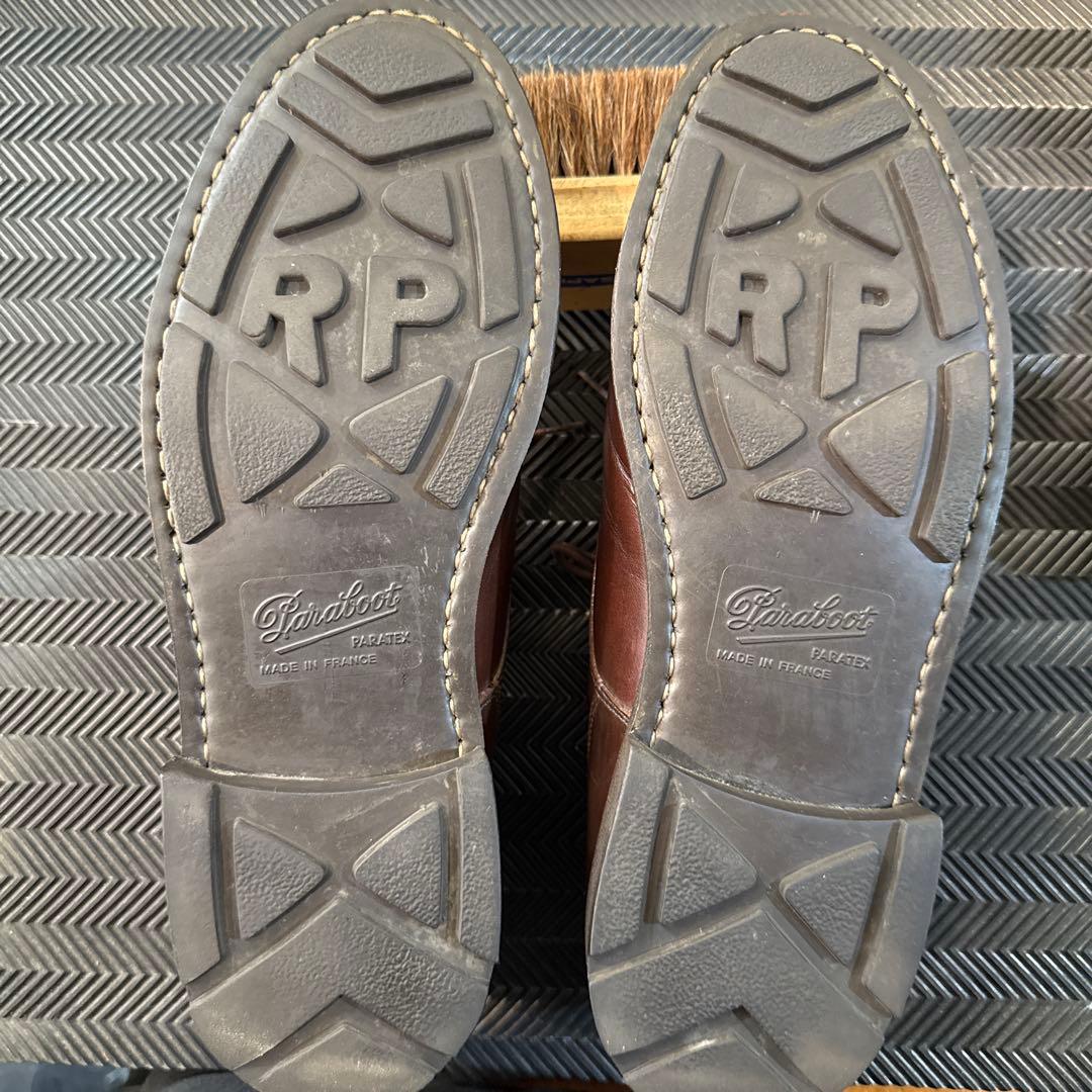 パラブーツ PARABOOT CHAMBORD UK 8.5 ブラウン