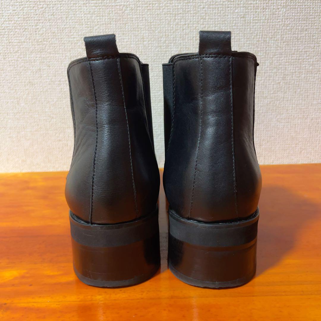 Luis サイドゴアブーツ 黒 ブラック 42 27cm キレイめ
