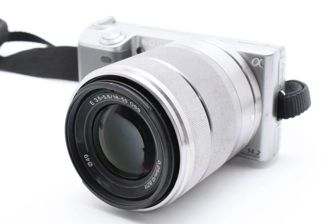 【大人気】 SONY ソニー α NEX-5 レンズキット ミラーレス一眼カメラ