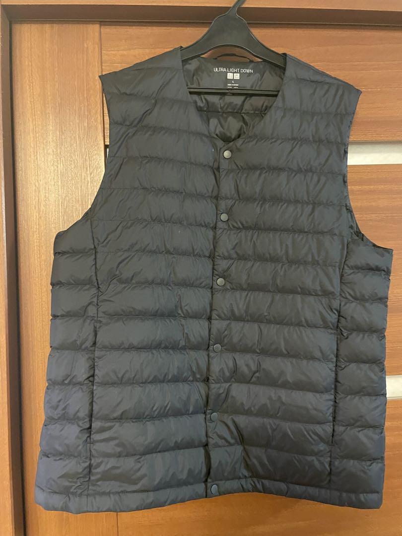 UNIQLO ULTRA LIGHT DOWN ダウンベスト M ブラック - メルカリ