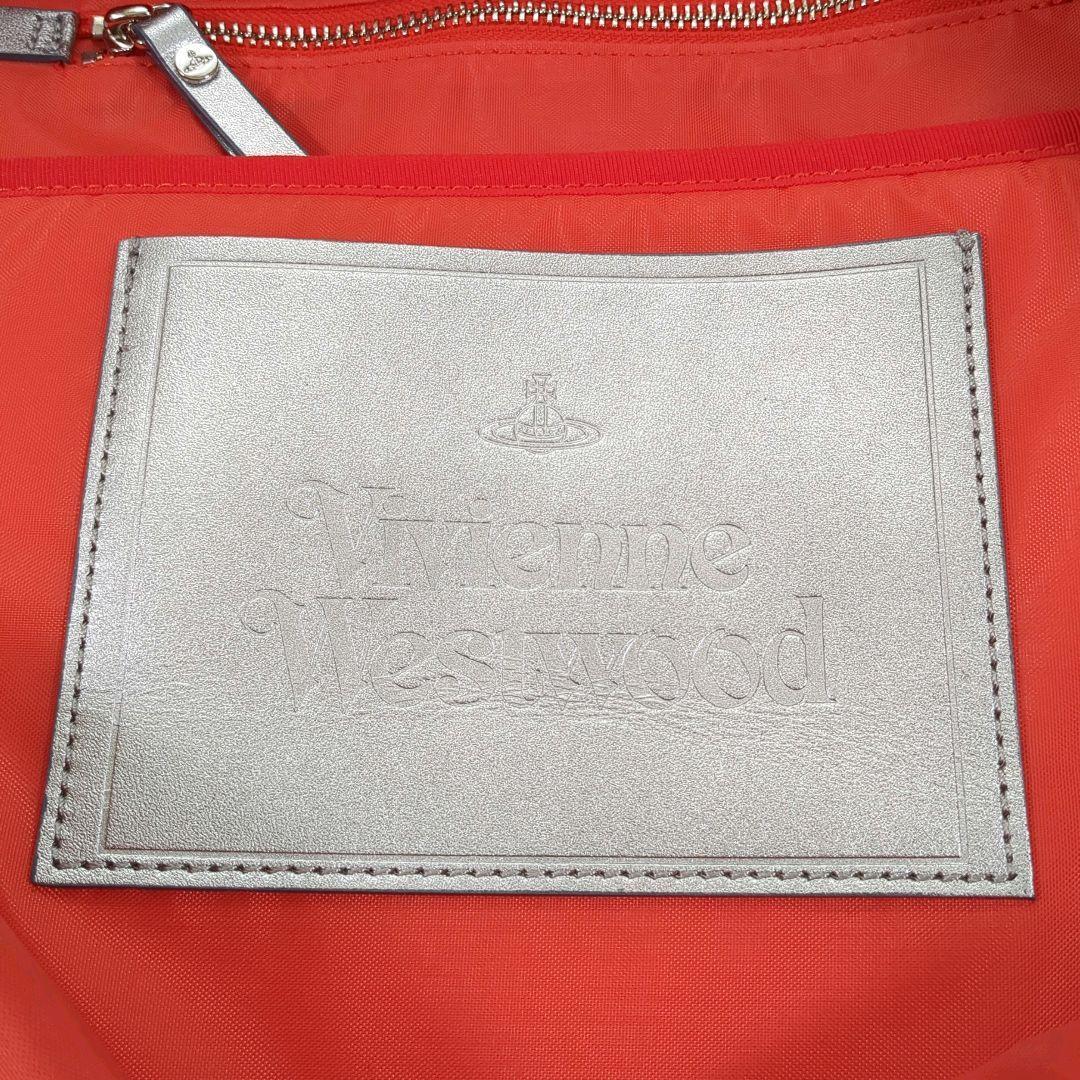新品✮ヴィヴィアンウエストウッド│メタリックユーティリティバックパック シルバー