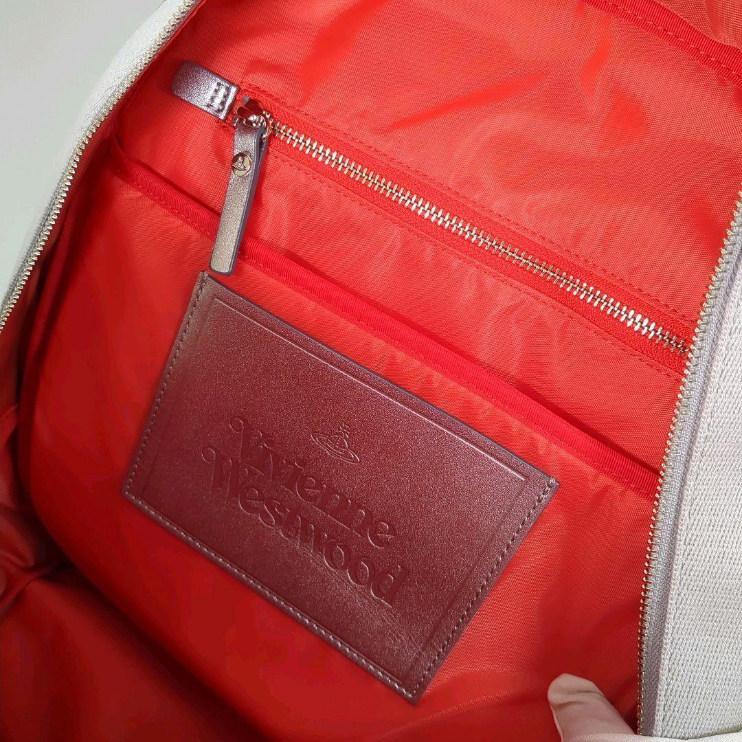新品✮ヴィヴィアンウエストウッド│メタリックユーティリティバックパック シルバー