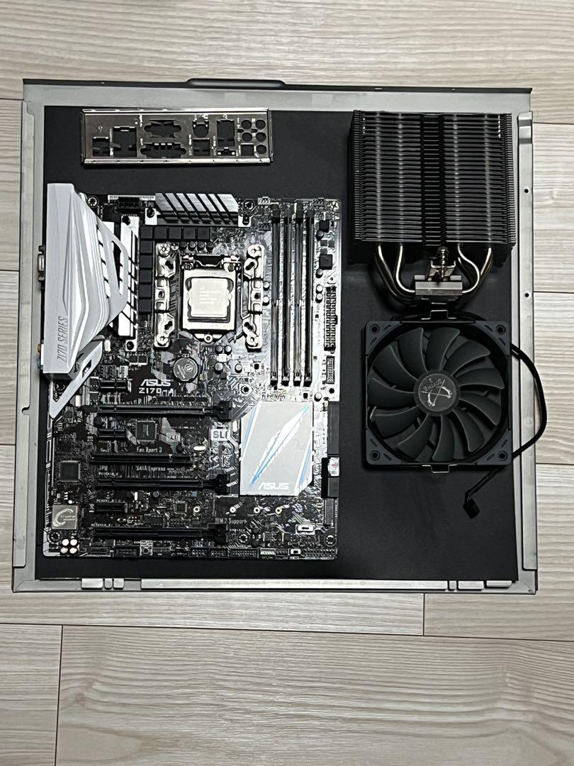 マザボ（asus z170-a）・CPU（i7-6700）ファン・メモリーセット