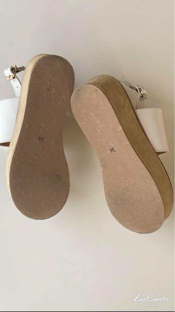 トゥモローランド コルソローマ  バッグストラップサンダル トゥモローランド