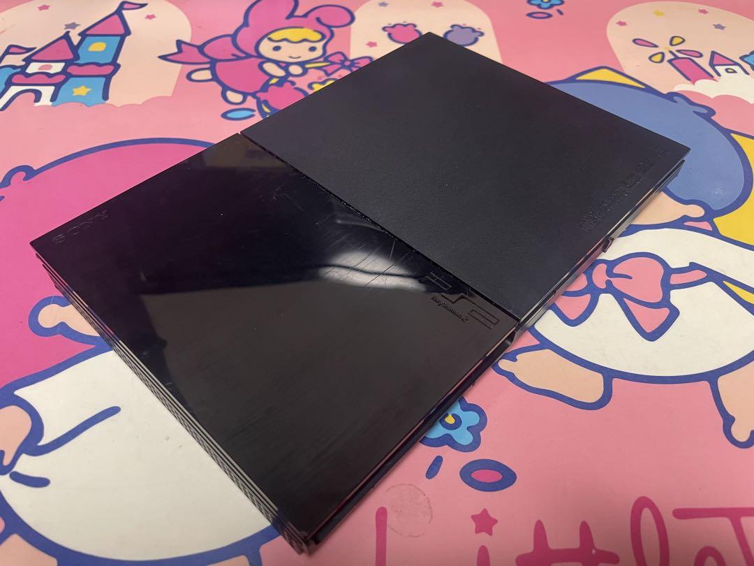PS2薄型本体最終型/SCPH-90000CB/すぐ遊べるセット