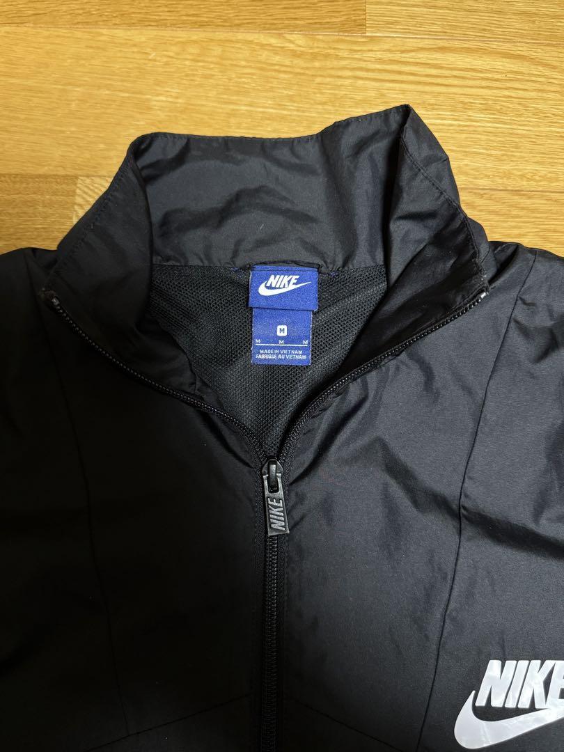 Nike 上下ナイロンセットアップ黒