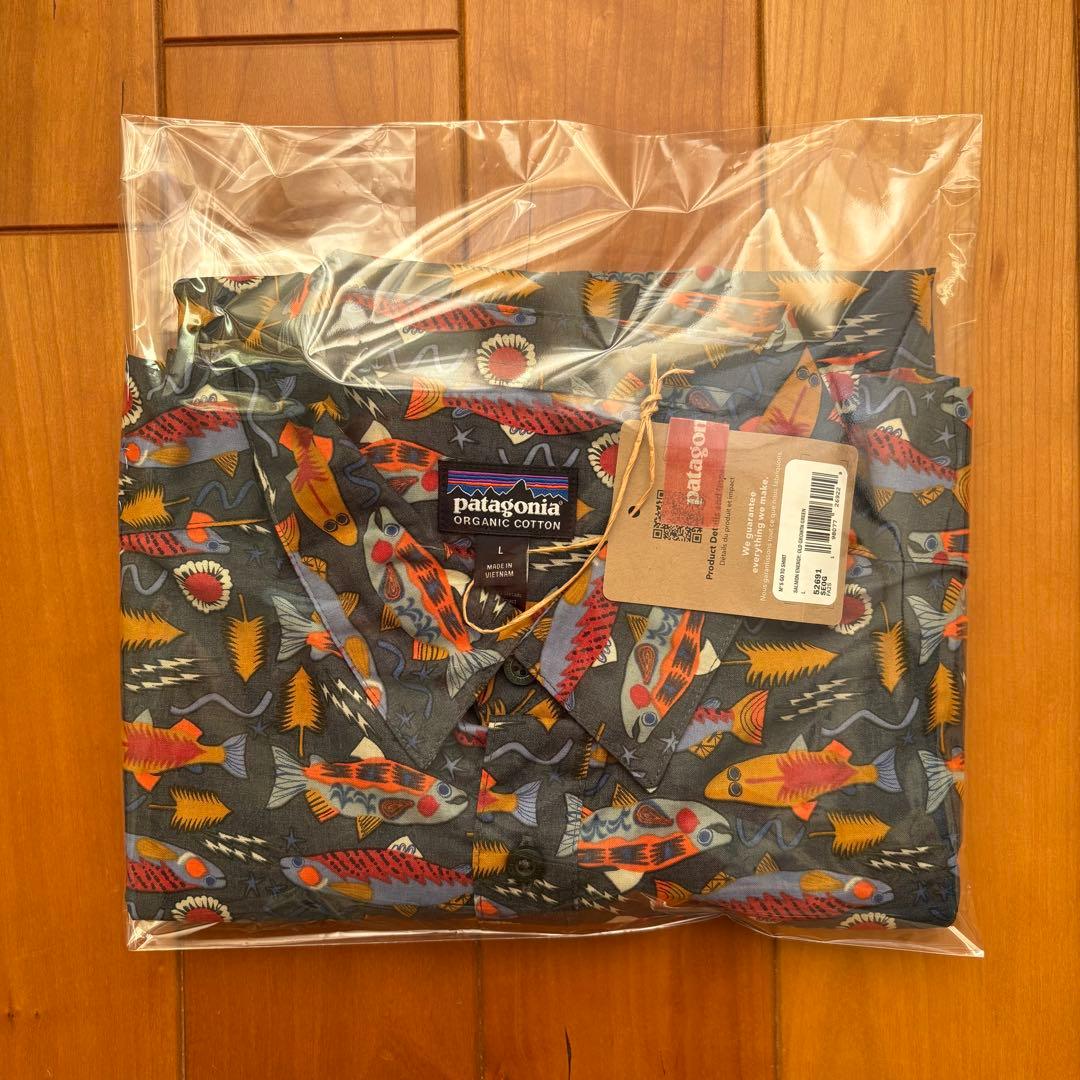 【 完売 】 patagonia パタゴニア ゴートゥ シャツ アロハ トラウト 【 完売 】 patagonia パタゴニア ゴートゥ シャツ アロハ トラウト