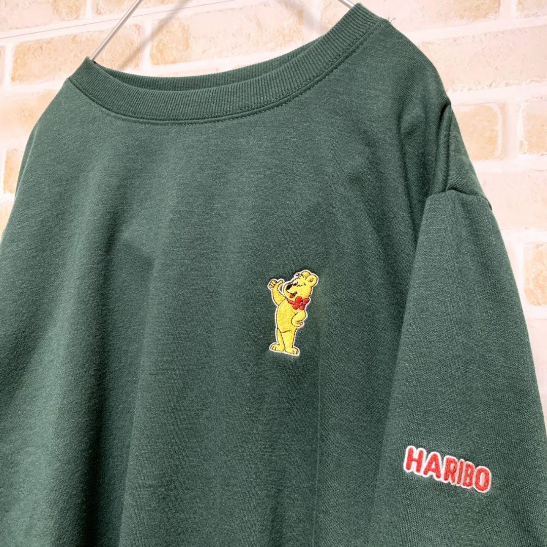 激レア】新品 HARIBO 刺繍ロゴ スウェット ダークグリーン Mサイズ - メルカリ 激レア】新品 HARIBO 刺繍ロゴ スウェット ダークグリーン Mサイズ - メルカリ