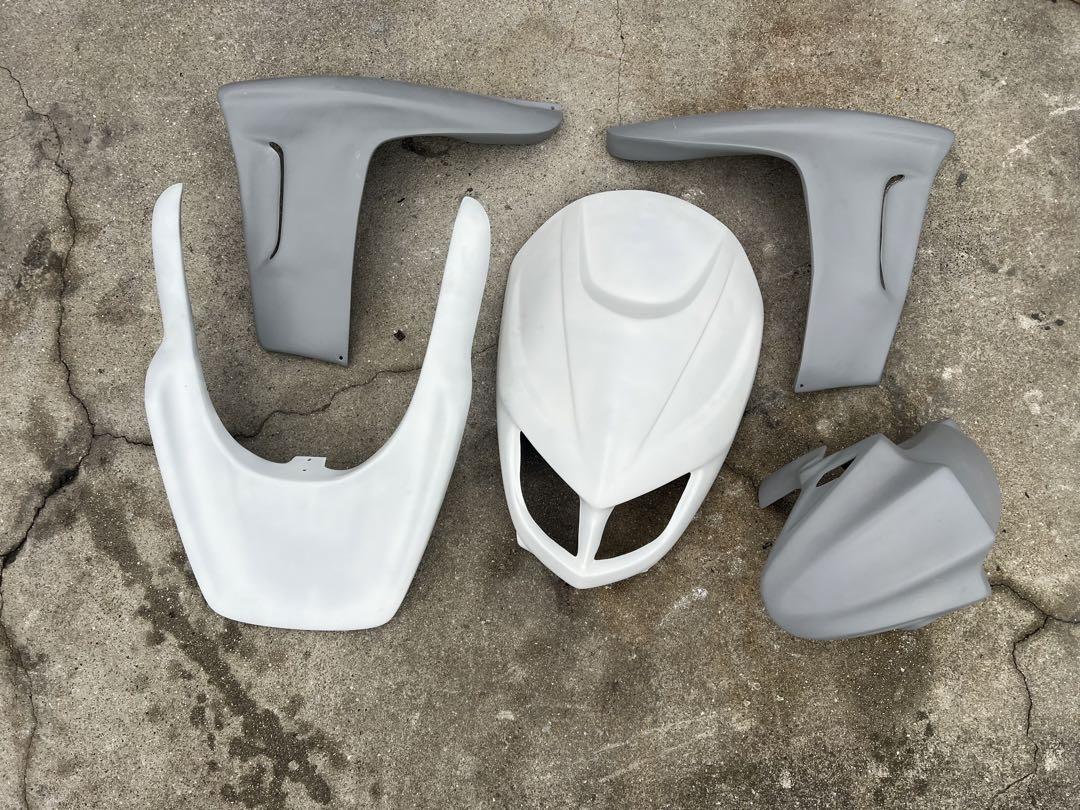 マジェスティ125社外エアロセット WirusWin マジェスティ125 外装セット マジェスティ125用エアロ