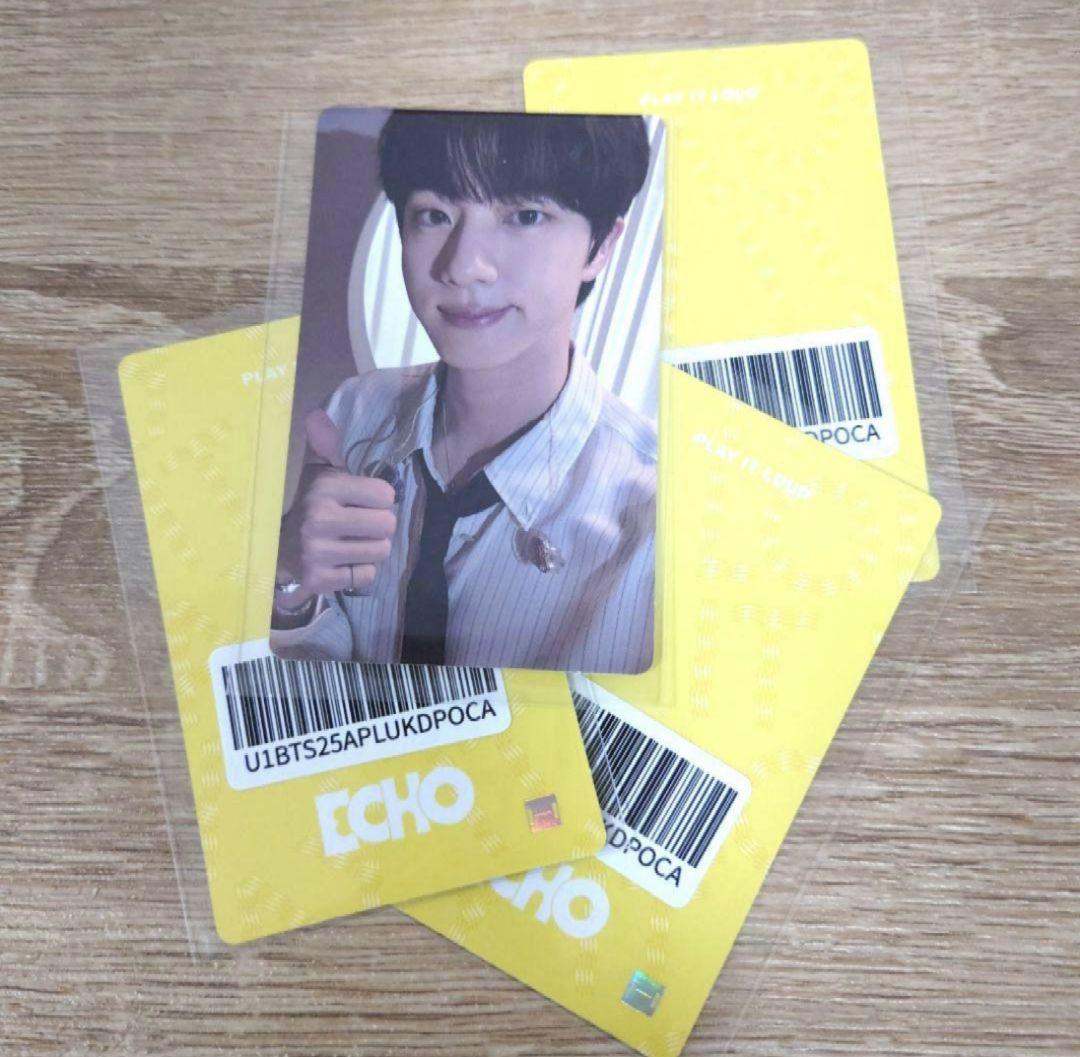 ファッション 通販 Echo】 レア‼️BTSジン 韓国ウィバストア コンプ 限定ラキドロ タレントカード