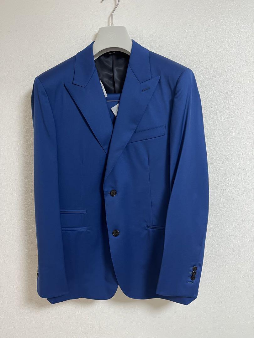 新品　エルメス　メンズスーツ　上下　オーダーメイド