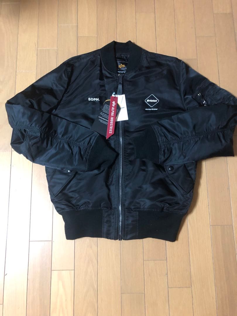 レアルブリストルALPHA INDUSTRIES MA-1 フライトジャケット