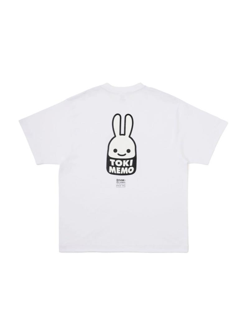 CUNE ときめきメモリアル 藤崎詩織ちゃんとウサギ Tシャツ Lサイズ