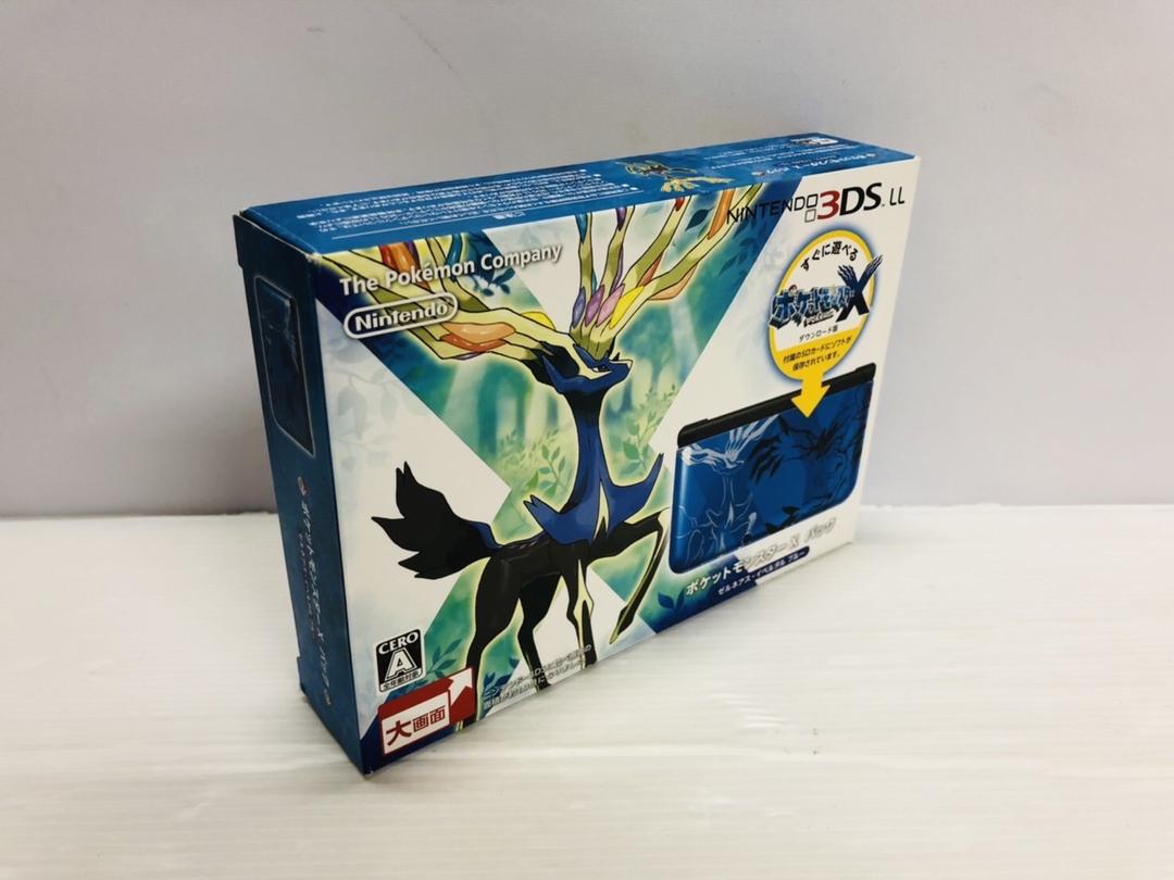☆未使用☆極美品ニンテンドー3DS LLポケットモンスターXゼルネアスイベルタル