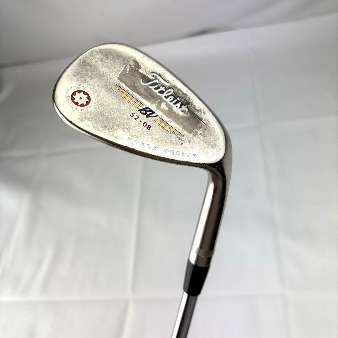 タイトリスト ボーケイ SPIN MILLED オイルカン52°/08 ウェッジ