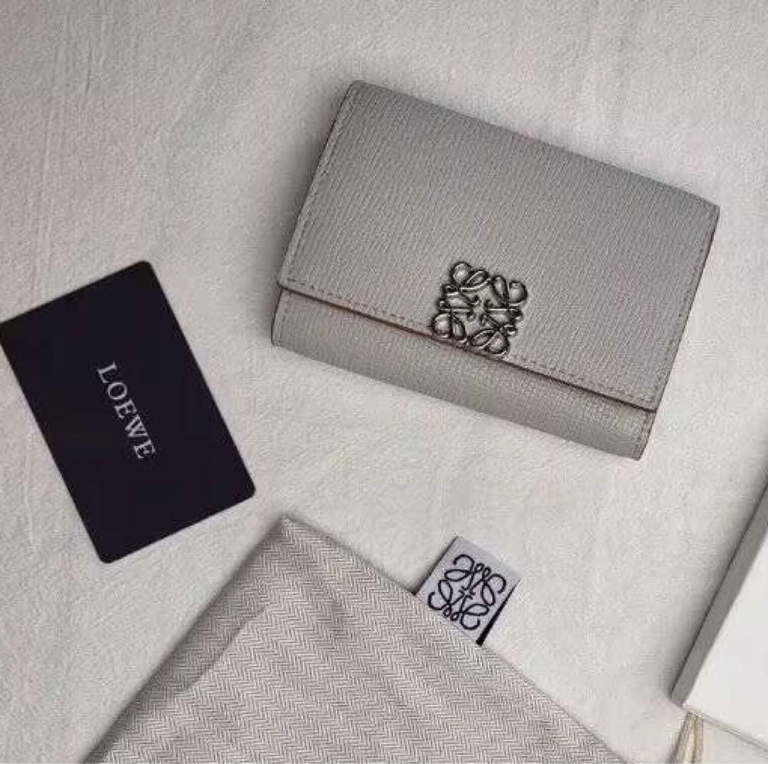 値下げ！【新品】LOEWE ロエベ 財布 三つ折り財布 ブラック