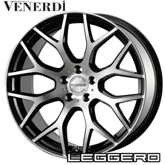 新品★VENERDI LEGGERO★18インチ5H100 4本プリウスカローラ