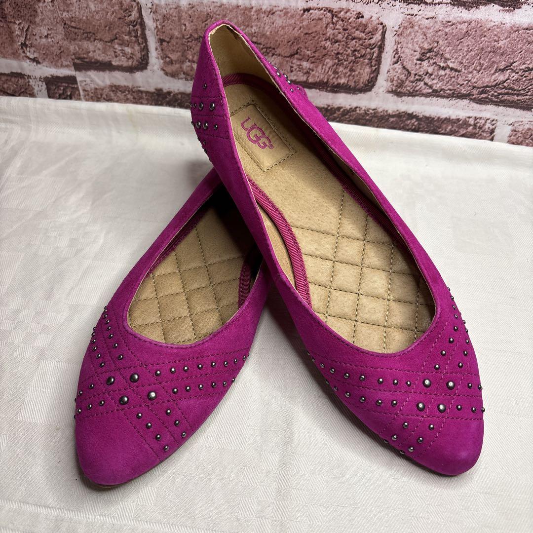 UGG♡LORELEI アグローレライスダッズスエードレザー フラット