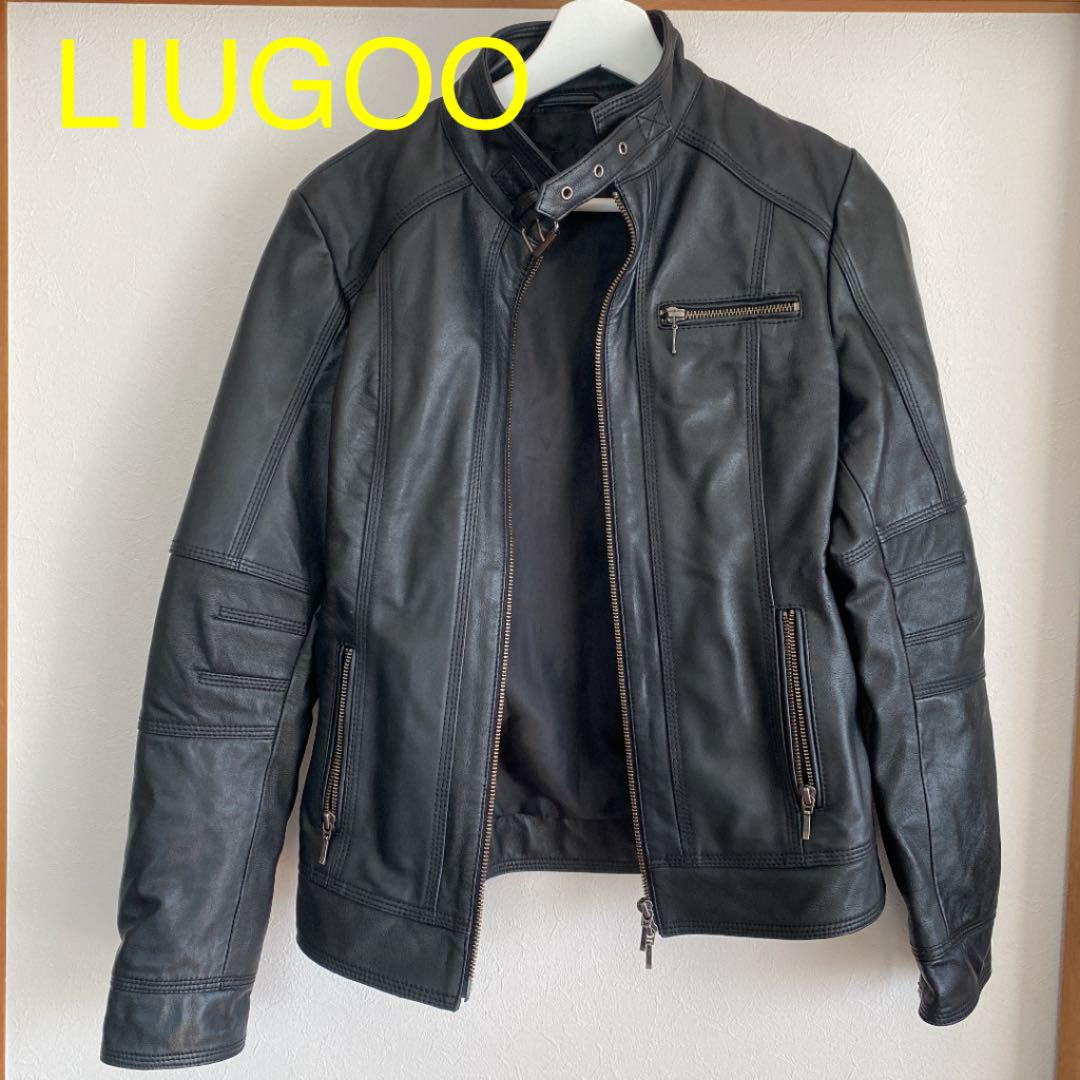 【新品】【本革】ライダースジャケット LIUGOO リューグーレザーズ