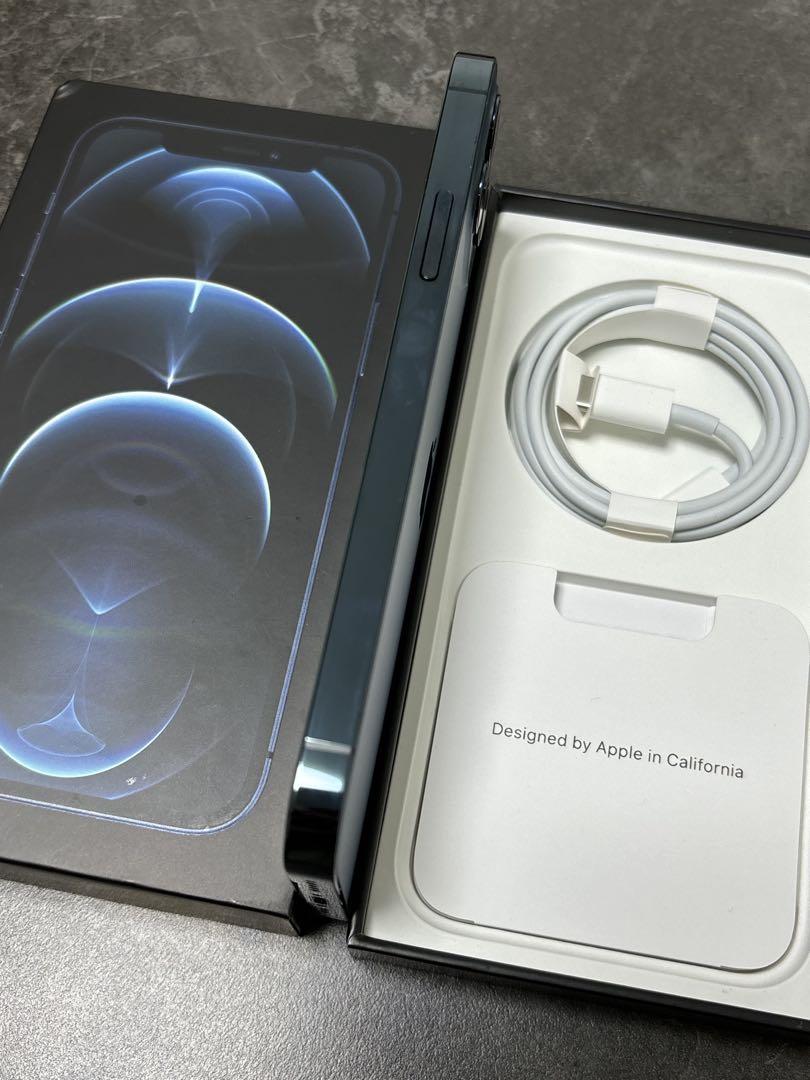 Apple iPhone 12 Pro パシフィックブルー　128ギガ　85%