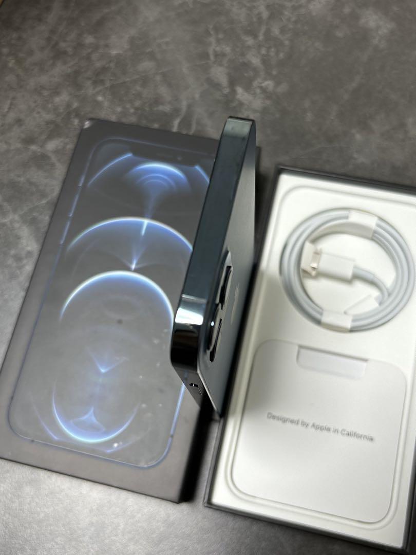 Apple iPhone 12 Pro パシフィックブルー　128ギガ　85%