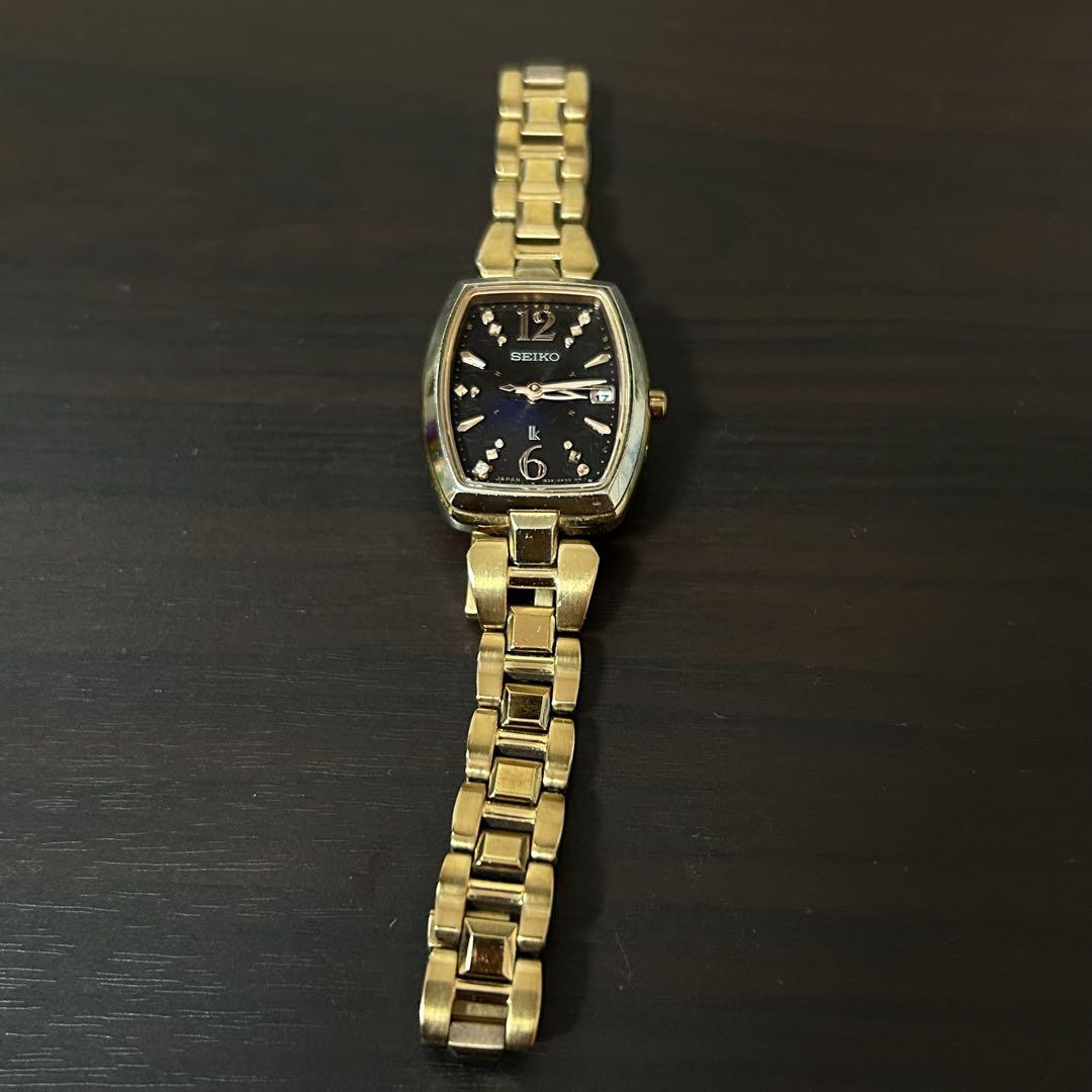 SEIKO ルキア　ソーラー電波時計