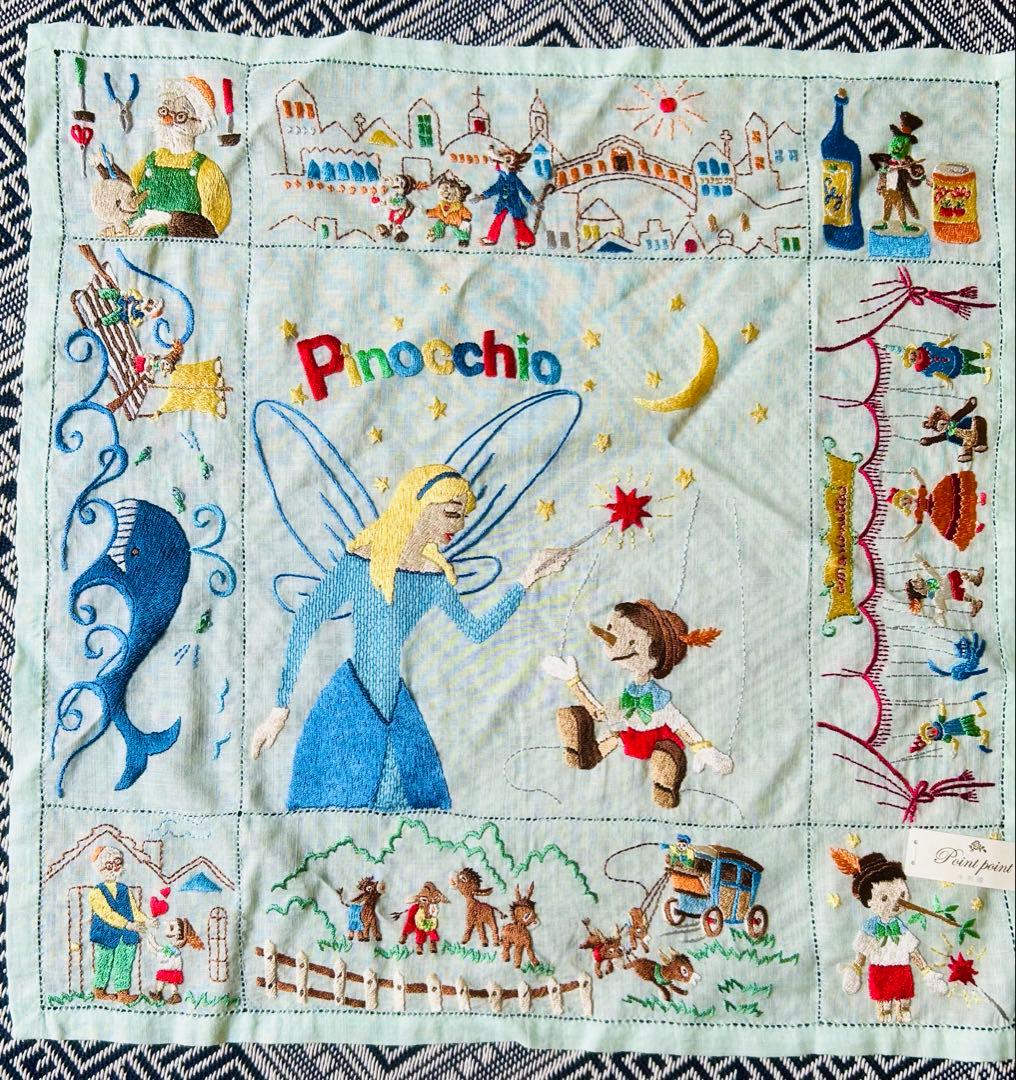 偏愛オール手刺繍ハンカチ ゴー☆ジャス　ハンカチまとめ売り　10枚