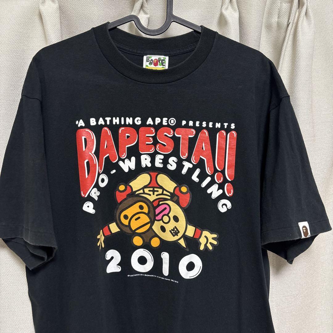 BAPE STA プロレス キン肉マン マイロ Tシャツ 希少 レア - メルカリ