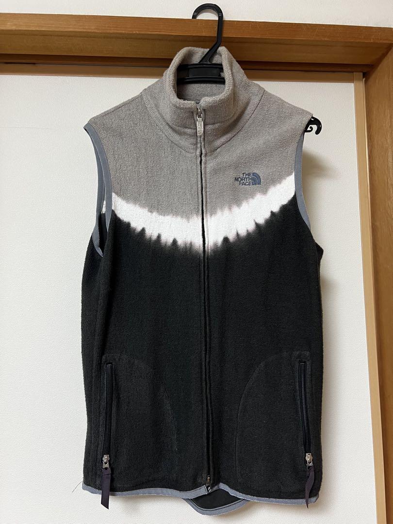 THE NORTH FACE パープルレーベル タイダイ グレーブラック ベスト