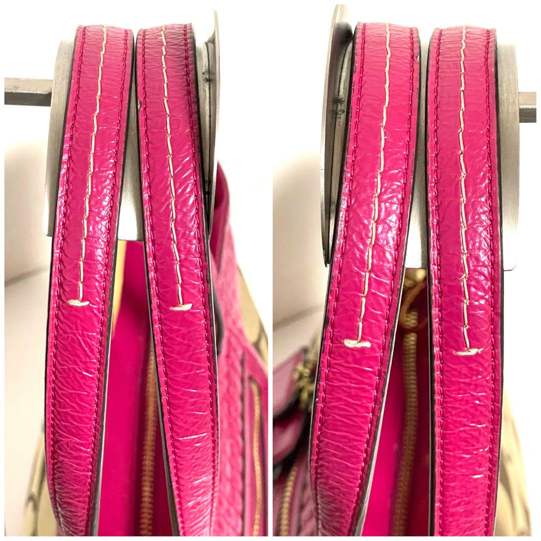 ✨良品 A4収納✨COACH コーチ トートバッグ キャンバス×レザー 肩掛け