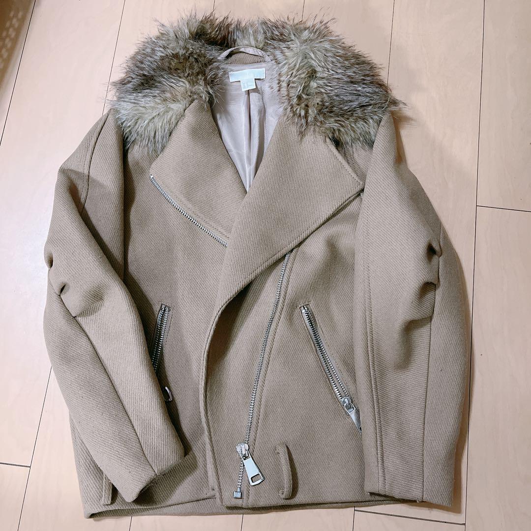 ♡ H&M ファー付きジャケット ♡