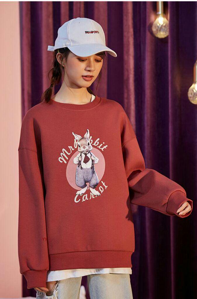唐ライオンのメス長袖シャツの韓国緩いイン冬のコートの潮セーター202kK mzpFA-m76358448282 好評人気