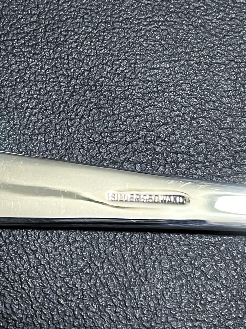 silver950 バターナイフ　ジャムスプーン　WAKO