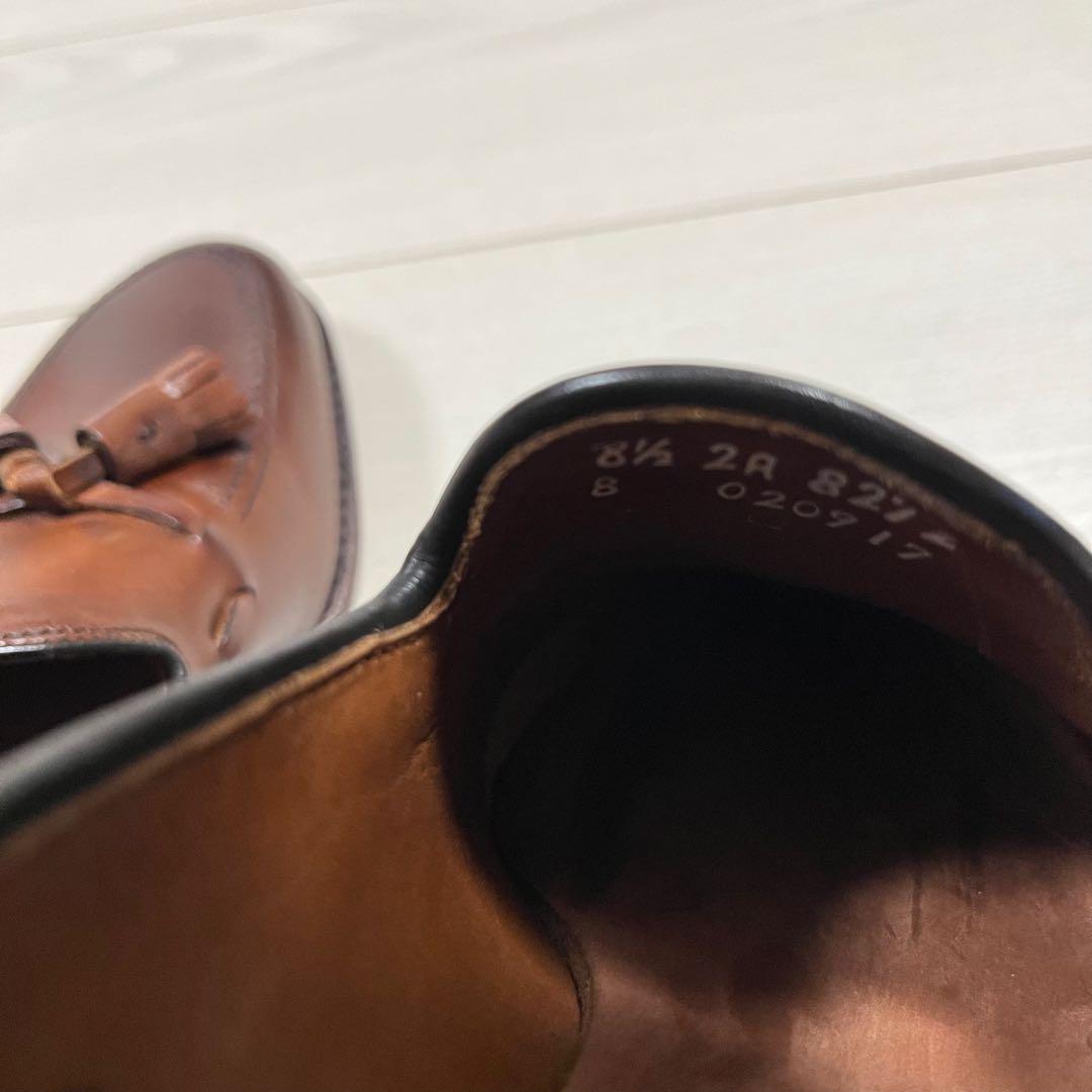 試着のみ Allen Edmonds タッセルローファー US8.5 ブラウン