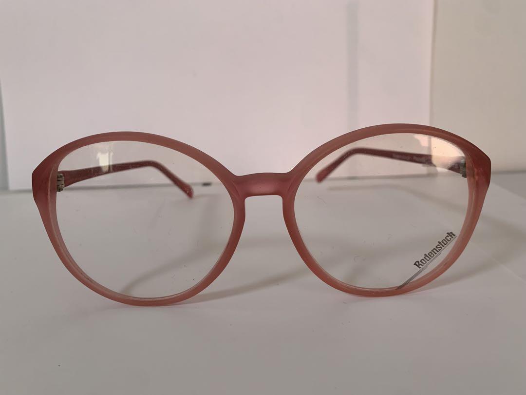 希少　新品　ローデンストック　メガネ　眼鏡　ピンク