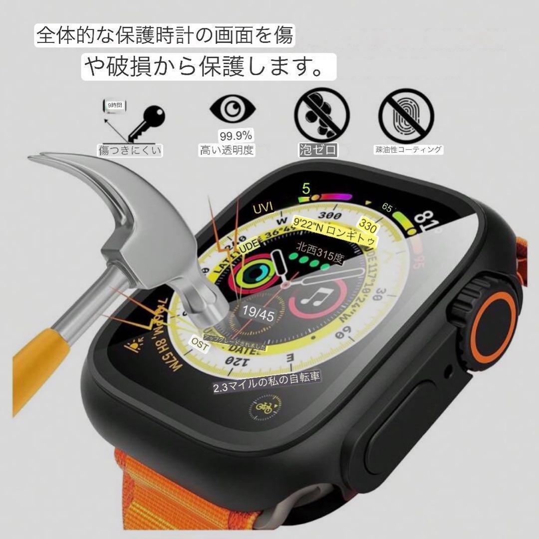 銀　Apple Watch アップルウォッチ　ベルト　バンド　カバー　ケース j