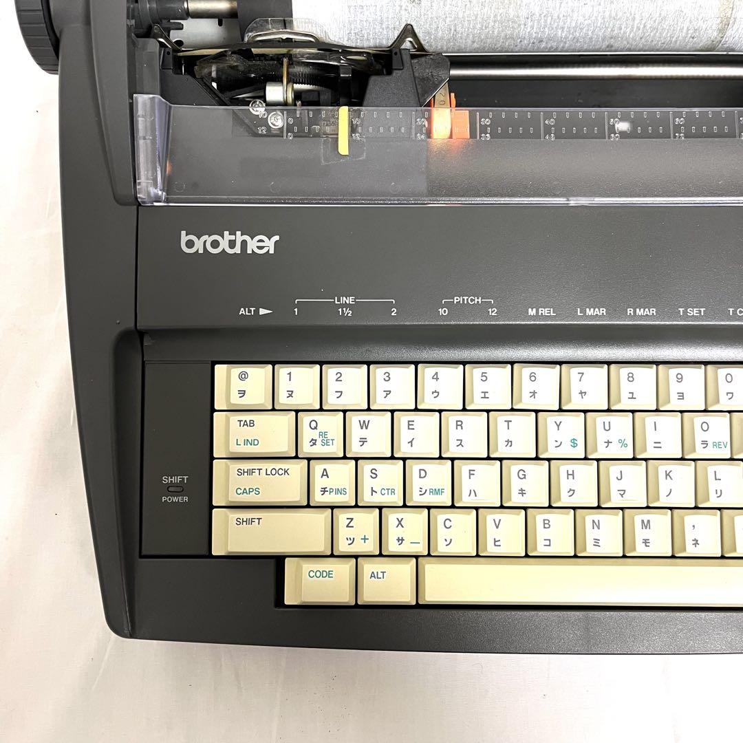 現状品】電子タイプライター WORD SHOT V brother ブラザー
