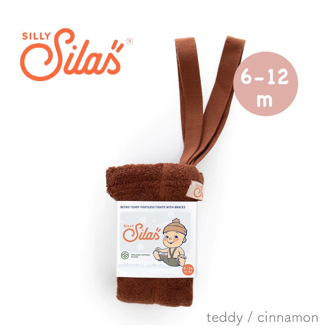 ＊Silly Silas＊フットレスタイツ“テディ/シナモン”6-12m