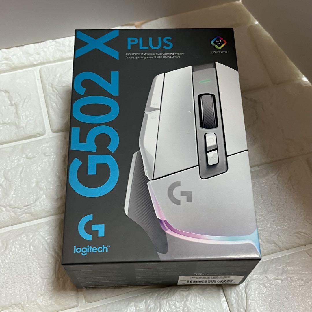 【ジャンク】G502 X PLUS LIGHTSPEED ホワイト