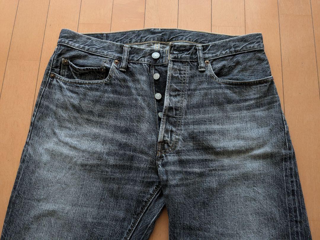 美品 WAREHOUSE ウエアハウス ブラック w36 1100 セコハン