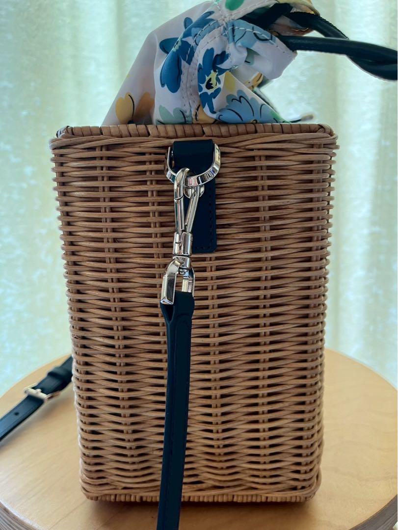 kate spade ラタン ボックス型かごバッグ kate spade ラタン ボックス型かごバッグ - メルカリ