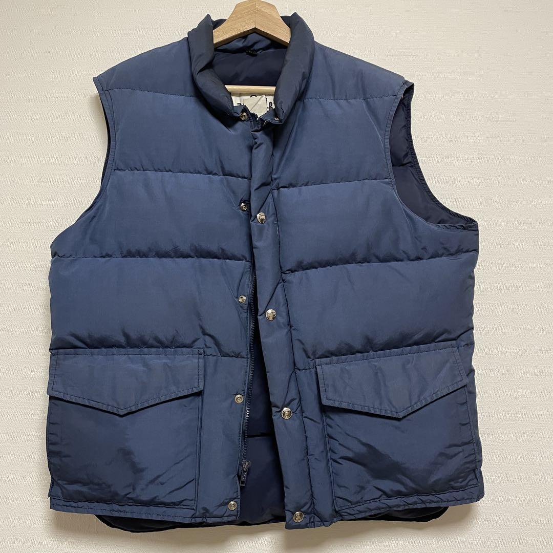 70s Woolrich ウールリッチ ビンテージ ダウンベスト 山田レン着