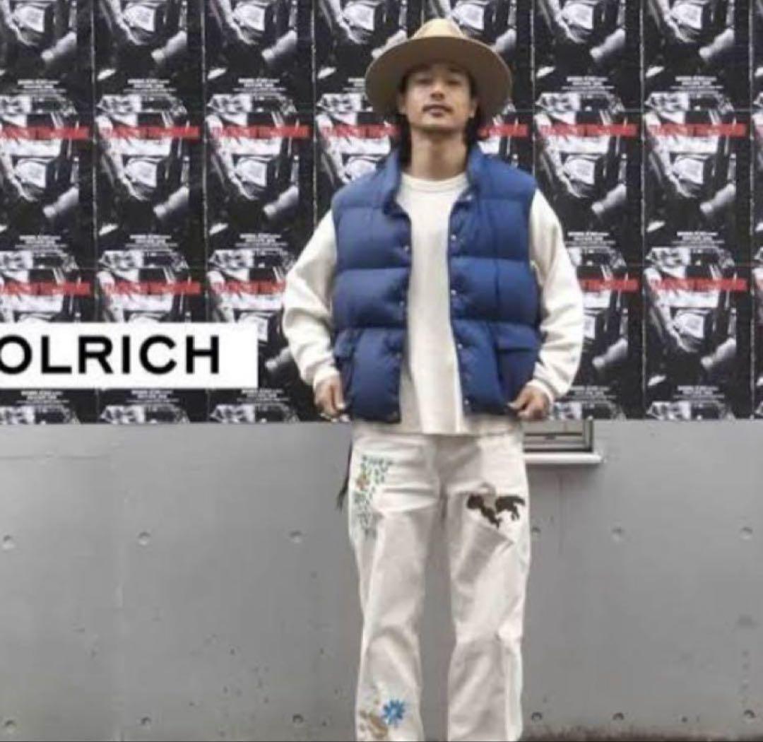 70s Woolrich ウールリッチ ビンテージ ダウンベスト 山田レン着