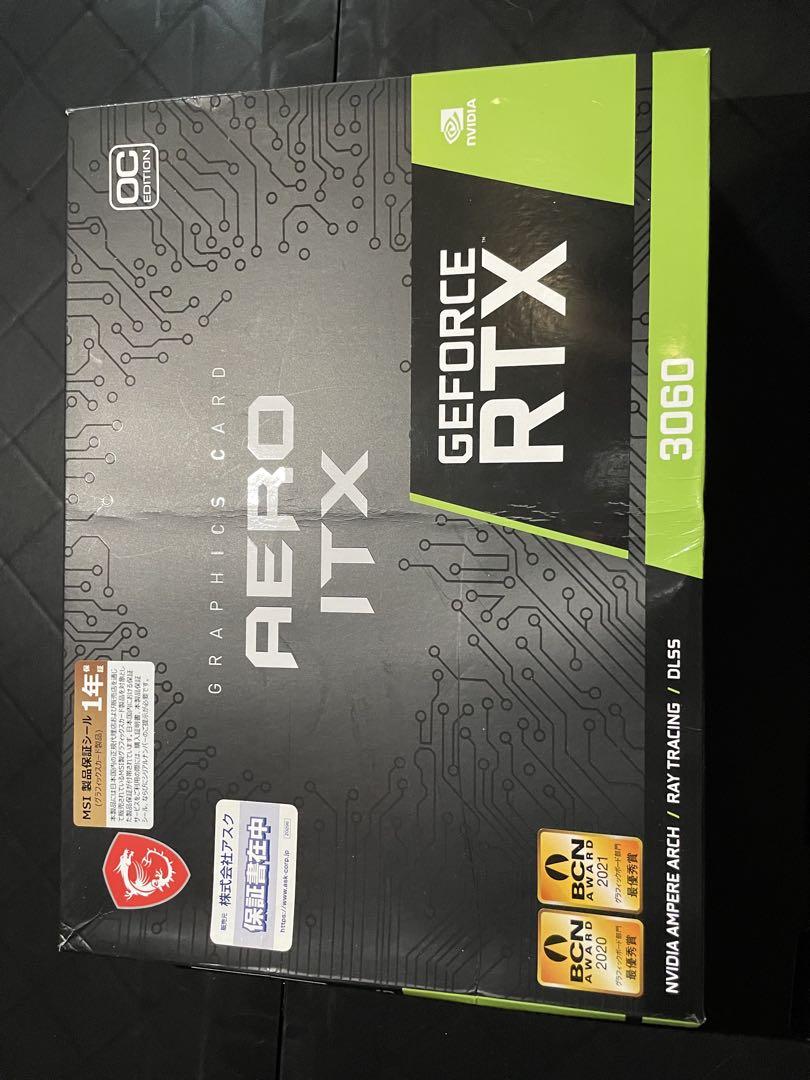 RTX3060 AERO 12GBグラフィックボード