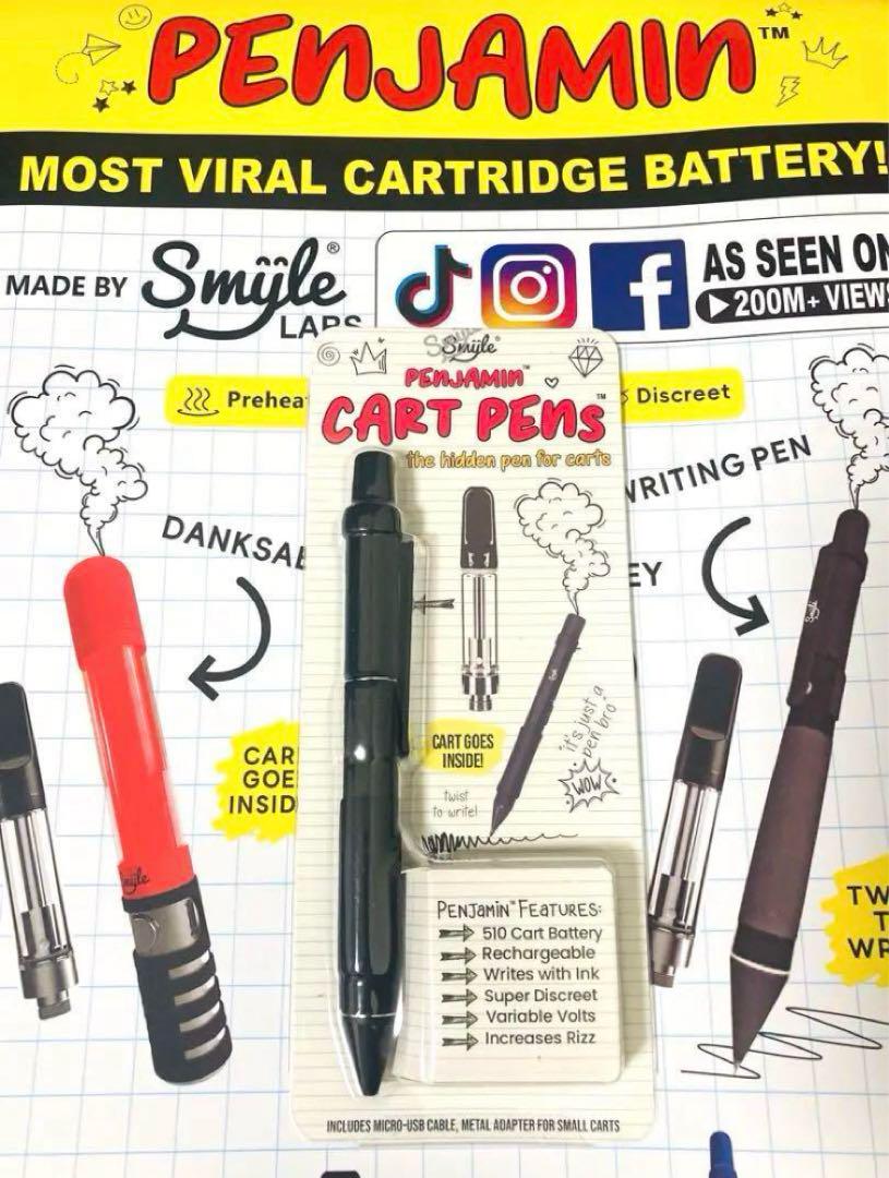 Penjamin cart pens (black) ヴェポライザー　510規格