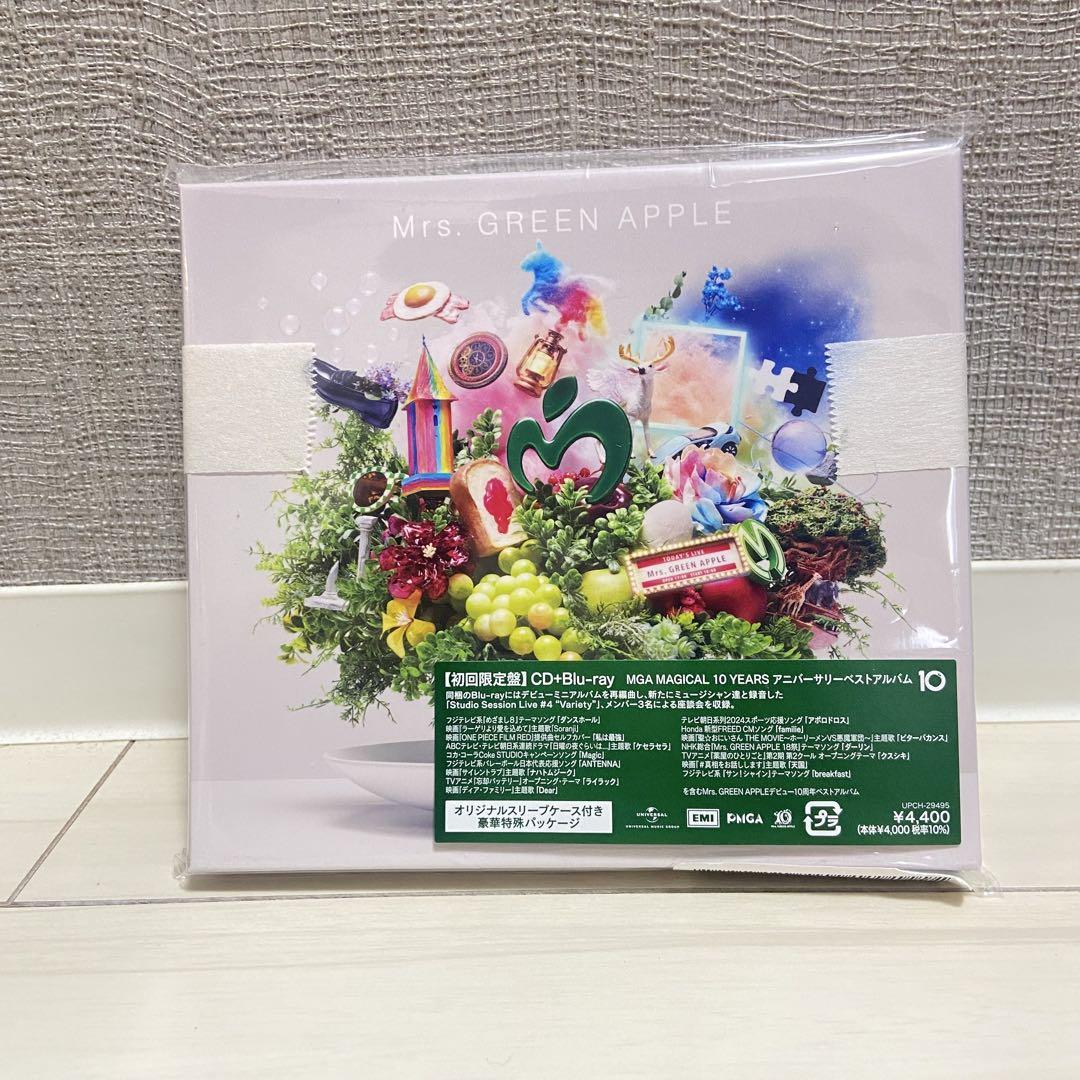 Mrs. GREEN APPLE アルバム 10 初回限定盤 新品 - メルカリ