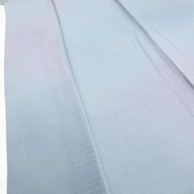 専用Y3057 ◇美品 夏着物 正絹 変則絽 染め一つ紋 手縫い仕立て