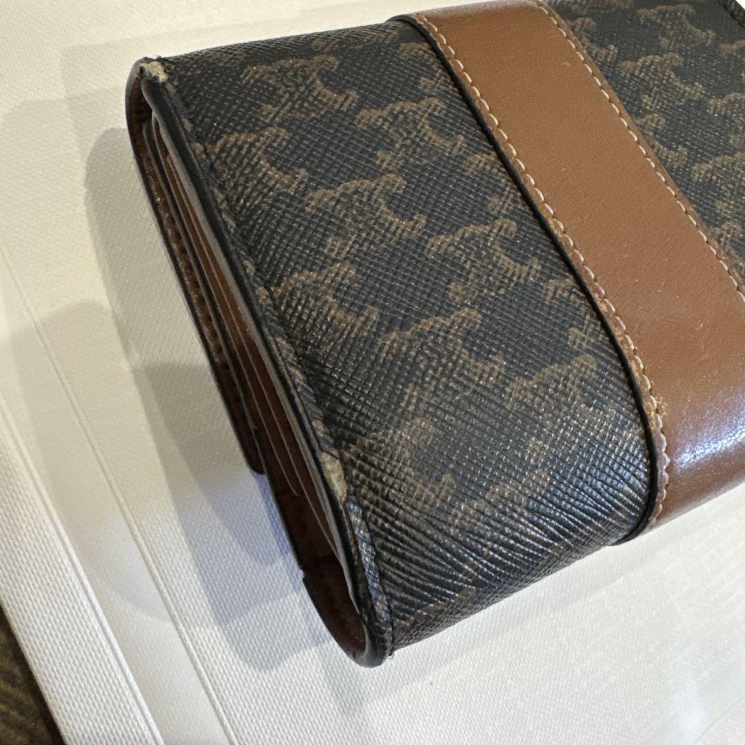 CELINE スモール トリフォールドウォレット　トリオンフ