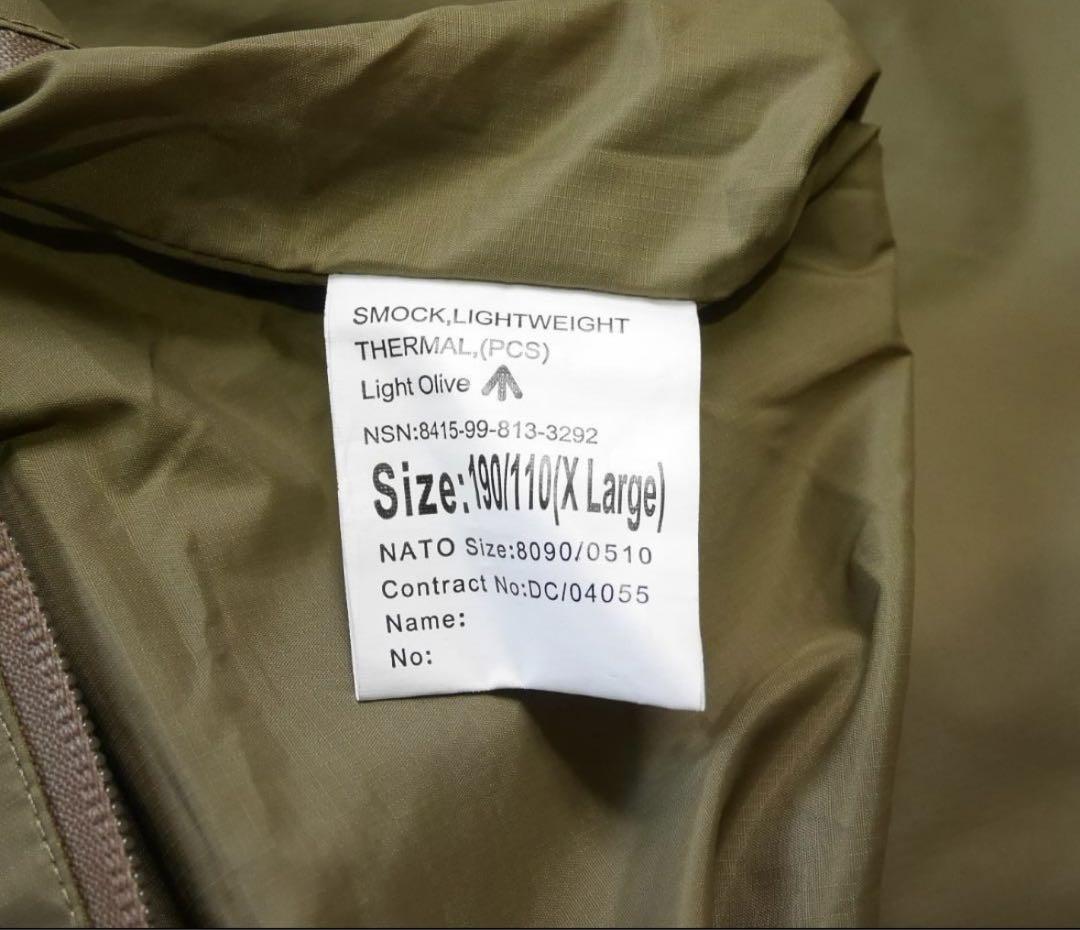 British Army　PCS Thermal Smock